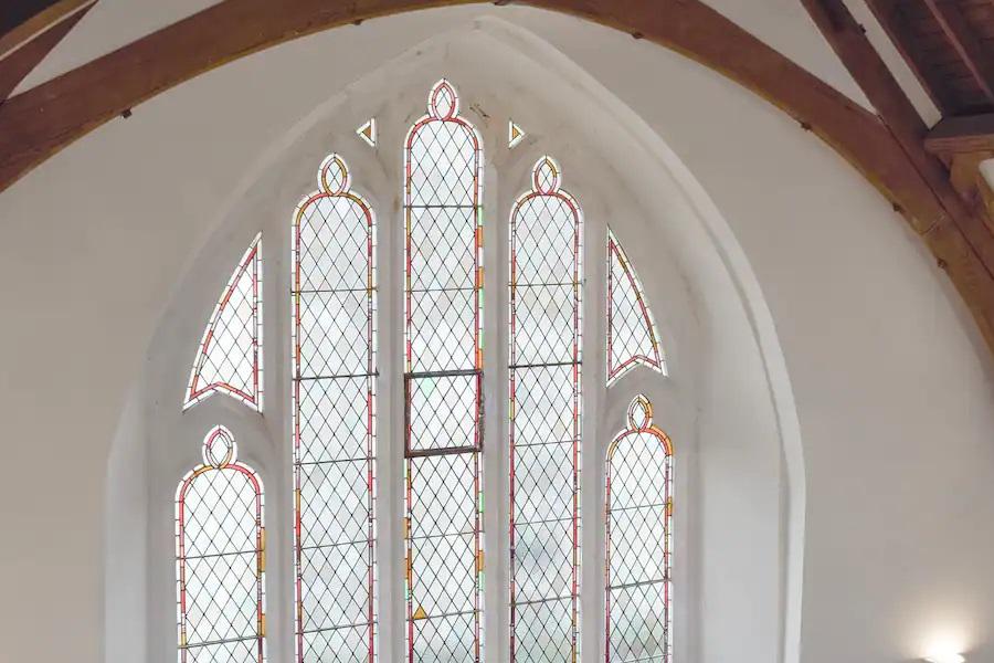 St Alban's Church original window