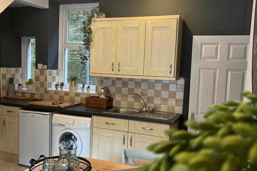 Kitchen at Cwtch Cottage