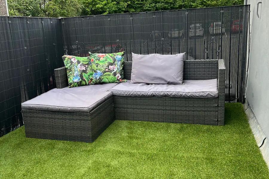 Outdoor space at Cwtch Cottage