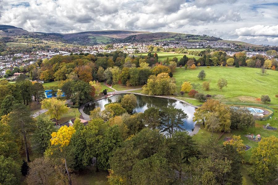 Aberdare Park view